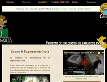 Tablet Screenshot of barrancosenperu.es